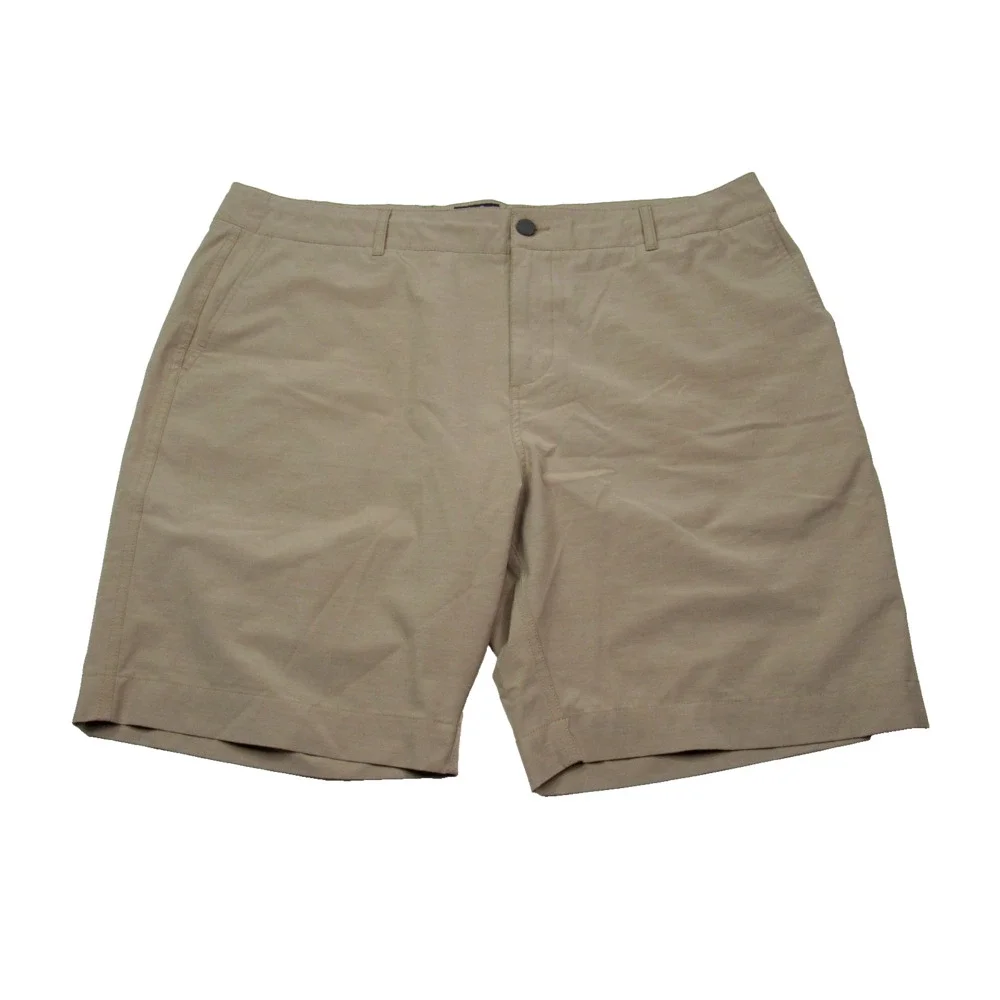 Faherty Mens All Day Shorts Size 38 Khaki Tan Chino